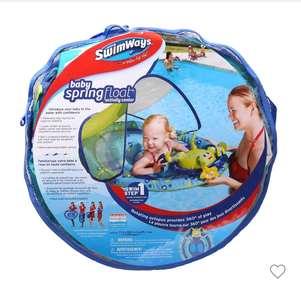 Swimways Baby Spring Float Activity Center - Octopus - Picture 5 of 6